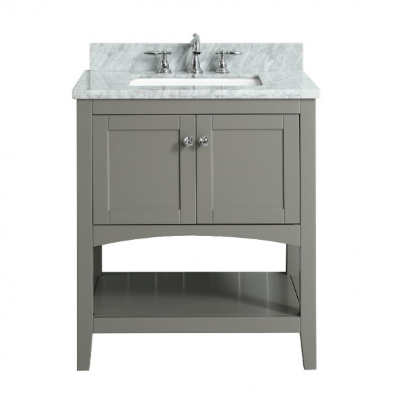 Virta 30 Inch Sirena Floor Mount Single Sink Vanity