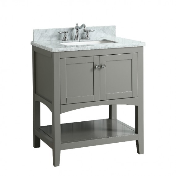 Virta 30 Inch Sirena Floor Mount Single Sink...