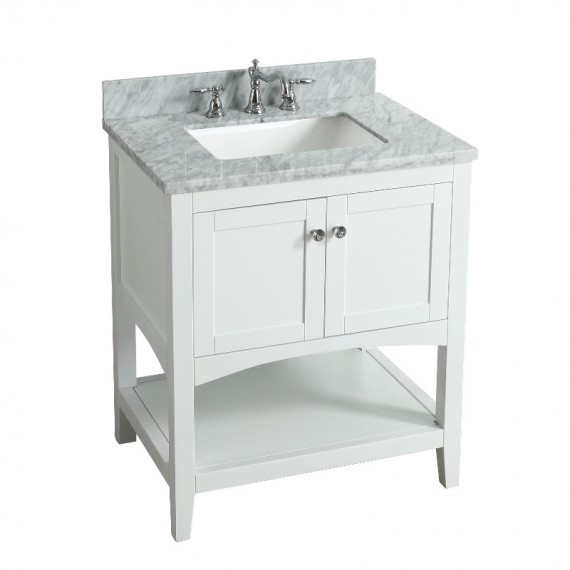 Virta 30 Inch Sirena Floor Mount Single Sink...