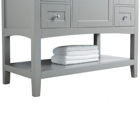 Virta 42 Inch Sirena Floor Mount Single Sink...