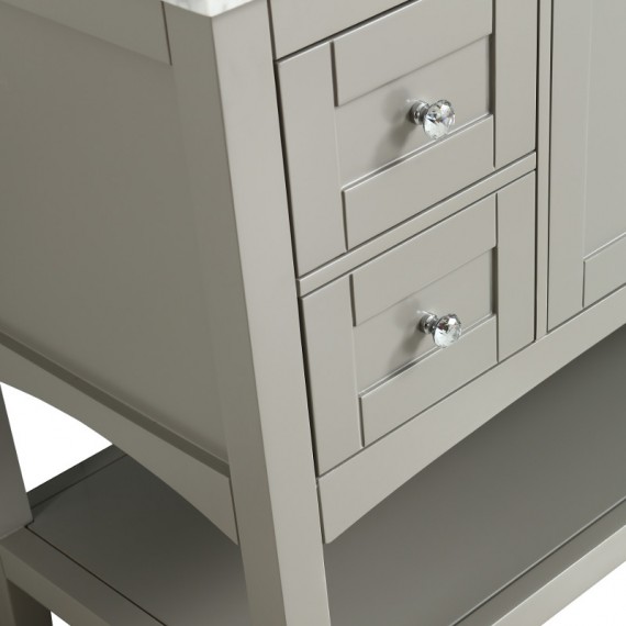 Virta 48 Inch Sirena Floor Mount Single Sink...