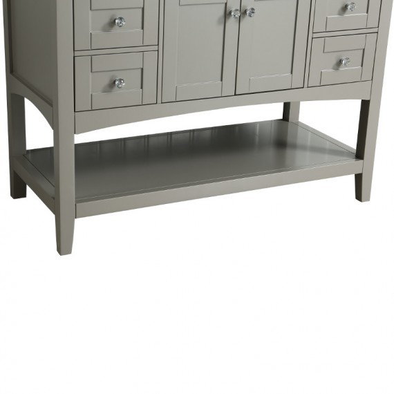 Virta 48 Inch Sirena Floor Mount Single Sink...