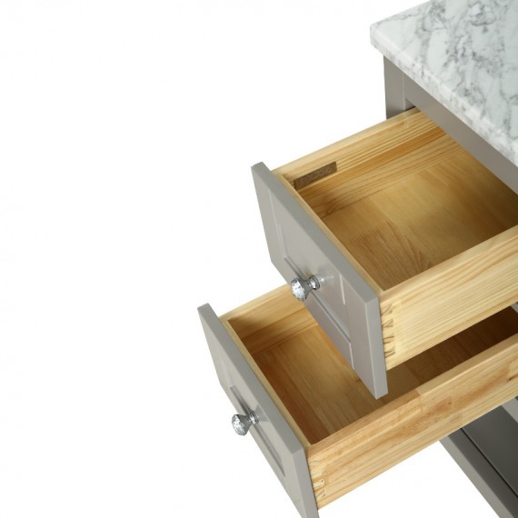 Virta 48 Inch Sirena Floor Mount Single Sink...