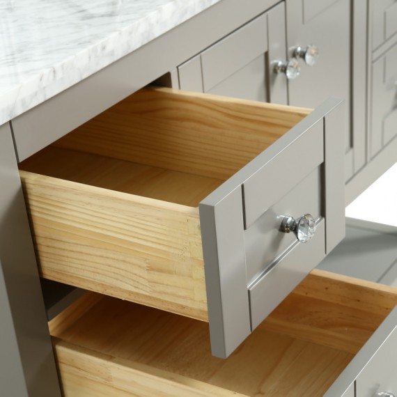 Virta 48 Inch Sirena Floor Mount Single Sink...