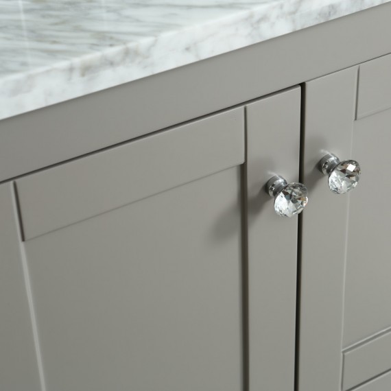 Virta 60 Inch Sirena Floor Mount Double Sink...