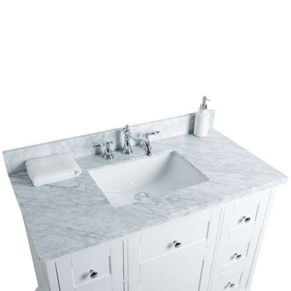 Virta 42 Inch Yasmine Floor Mount Single Sink...