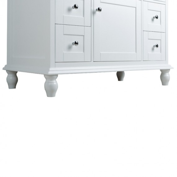 Virta 42 Inch Yasmine Floor Mount Single Sink...