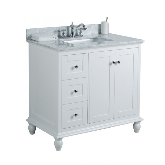 Virta 36 Inch Yasmine Floor Mount Single Sink...