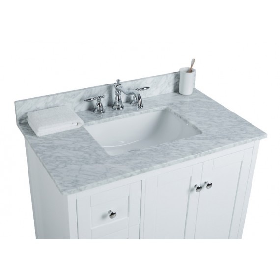 Virta 36 Inch Yasmine Floor Mount Single Sink...