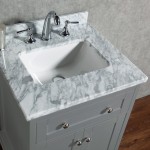 Virta 24 Inch Yasmine  Floor Mount Single Sink Vanity