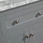 Virta 24 Inch Yasmine  Floor Mount Single Sink Vanity