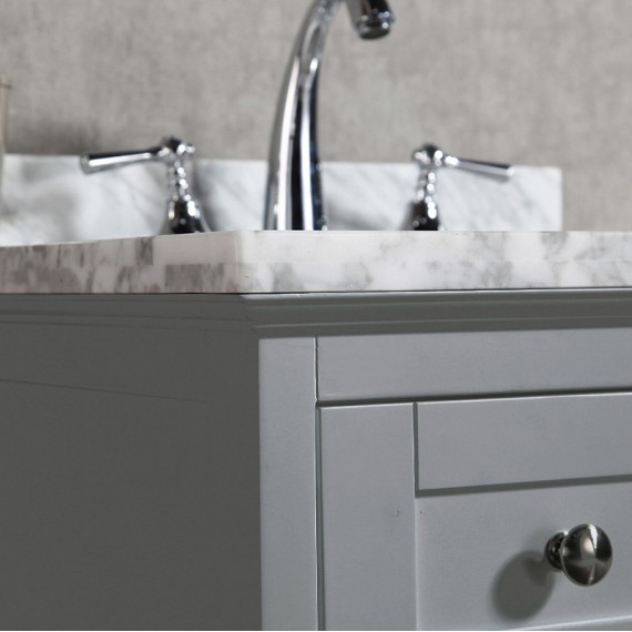 Virta 24 Inch Yasmine  Floor Mount Single Sink...