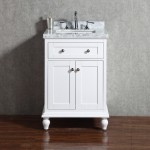 Virta 24 Inch Yasmine  Floor Mount Single Sink Vanity