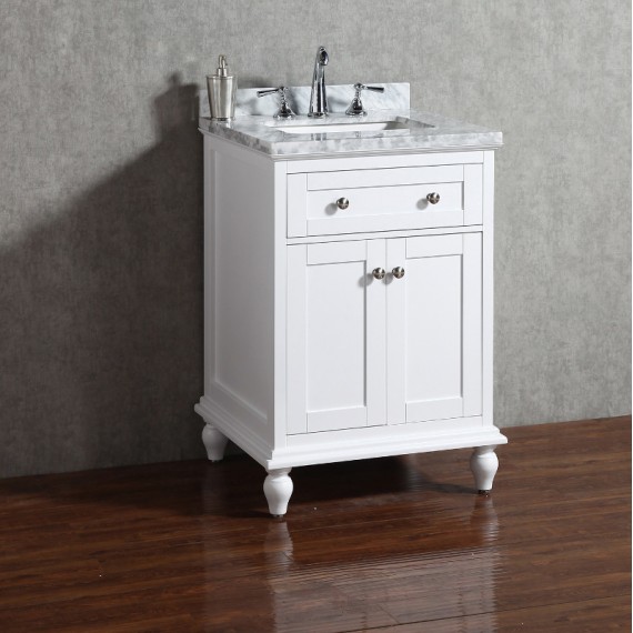 Virta 24 Inch Yasmine  Floor Mount Single Sink...