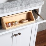 Virta 24 Inch Yasmine  Floor Mount Single Sink Vanity