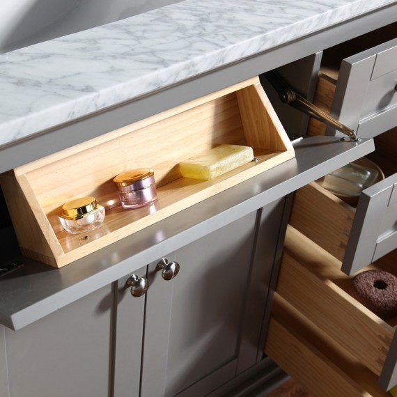 Virta 48 Inch Yasmine  Floor Mount Single Sink...