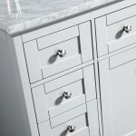 Virta 48 Inch Yasmine  Floor Mount Single Sink Vanity