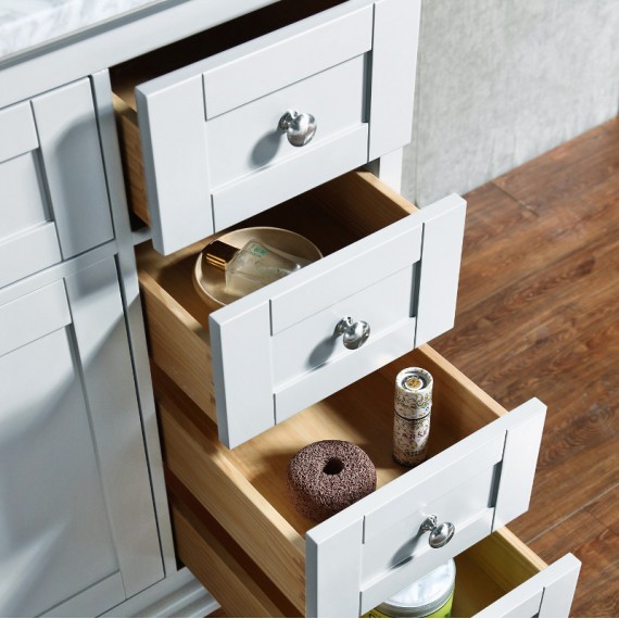 Virta 48 Inch Yasmine  Floor Mount Single Sink...