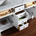 Virta 60 Inch Yasmine Floor Mount Double Sink Vanity