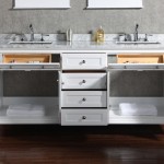 Virta 72 Inch Yasmine Floor Mount Double Sink Vanity