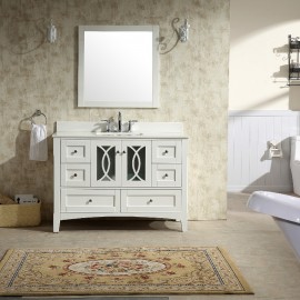Virta 48 Inch Romance Floor Mount Single Sink Vanity 2