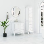 Virta 30 Inch Madera Floor Mount Single Sink Vanity