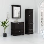 Virta 30 Inch Charm Floor Mount Single Sink Vanity