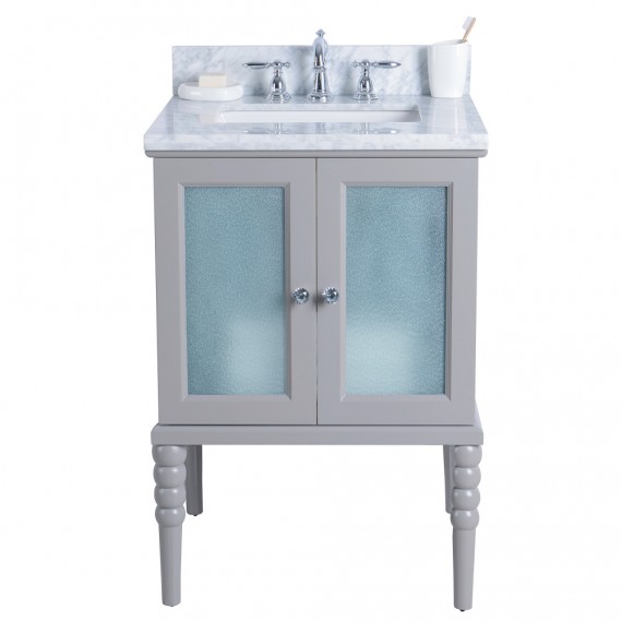 CLEARANCE Virta 24 Inch Grace Floor Mount Single Sink Vanity 