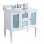CLEARANCE Virta 36 Inch Grace Floor Mount Single Sink Vanity