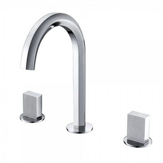 Empyrean TERS08 Terra 8" Widespread Lavatory Faucet with Knurled Square Handle