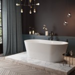 Virta Barcelona  Freestanding Acrylic 67" Bathtub