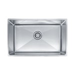 Franke PSX110271016BG Sink - Undermount Single Professional 16 gauge with bottom grid