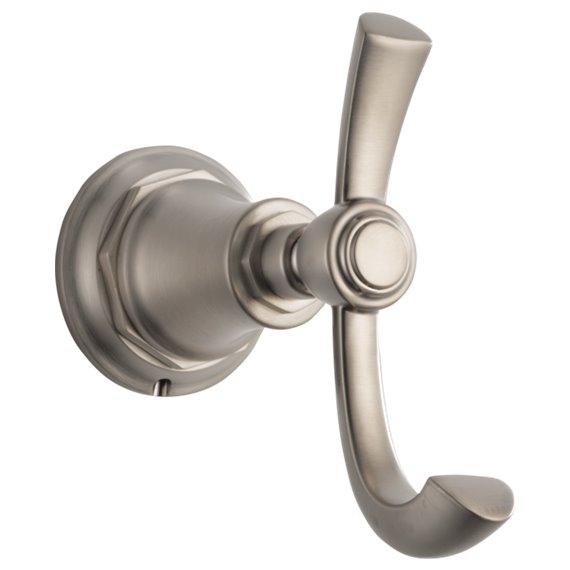 BRIZO ROOK 693561 DOUBLE ROBE HOOK 