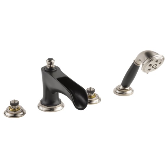 BRIZO ROOK T67461 ROMAN TUB TRIM WITH HAND SHOWER 