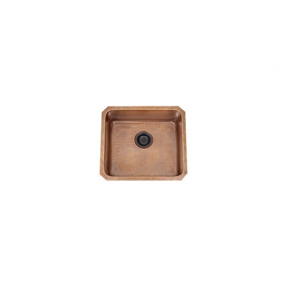 Franke DEJ110-18 16 ga copper single bowl undermount sink