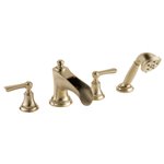 BRIZO ROOK T67461 ROMAN TUB TRIM WITH HAND SHOWER 