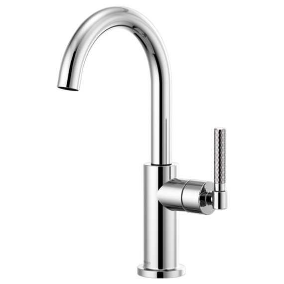 BRIZO LITZE 61043LF ARC SPOUT BAR, KNURLED HANDLE 