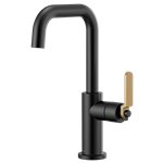 BRIZO LITZE 61054LF SQUARE SPOUT BAR, INDUSTRIAL HANDLE 
