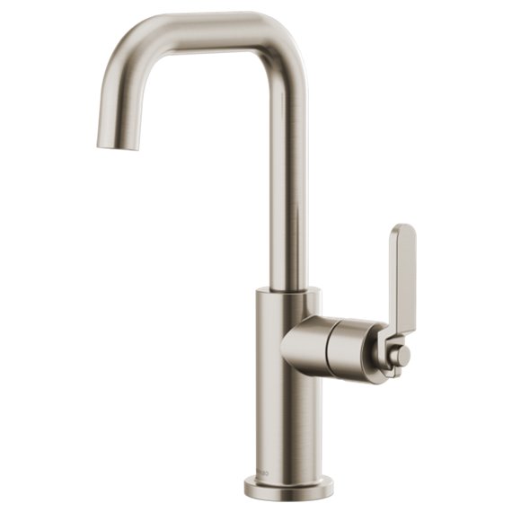 BRIZO LITZE 61054LF SQUARE SPOUT BAR, INDUSTRIAL HANDLE 