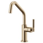 BRIZO LITZE 61063LF ANGLED SPOUT BAR, KNURLED HANDLE 