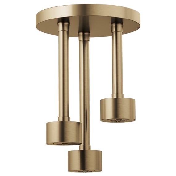 BRIZO LITZE 81335 CEILING MOUNT PENDANT RAINCAN SHOWERHEAD 