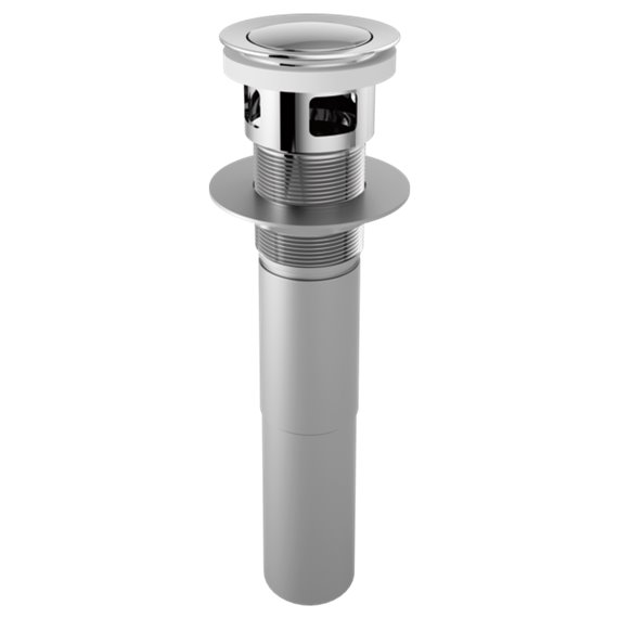 BRIZO RP81628 PUSH POP-UP DRAIN WITH OVERFLOW 