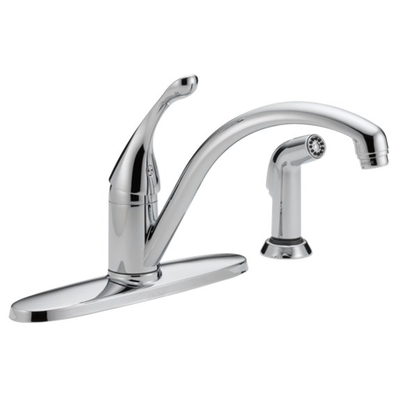 DELTA COLLINS 440-WE-DST 1H KITCHEN FAUCET W/SIDE SPRAYER                            