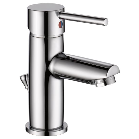 DELTA MODERN CYLINDRICAL 559LF-HGM-PP SINGLE HANDLE LAVATORY FAUCET .5 GPM                        