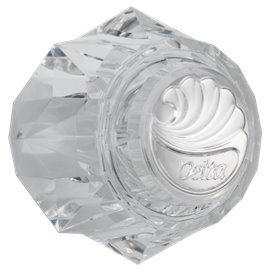 DELTA  RP17451 D-CLEAR HNDL W/BUTTN& SCREW-SH...