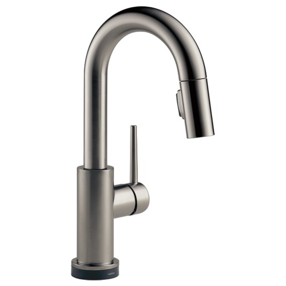 DELTA TRINSIC 9959T-DST Pull-Down Bar/Prep Faucet w/T2O                     