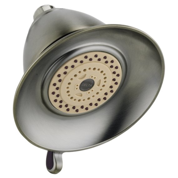 DELTA VICTORIAN RP34355 TRADITIONAL DUAL SPRAY TOUCH CLEAN SHOWERHEAD               