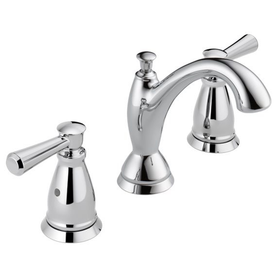 DELTA LINDEN 3593-MPU-DST TWO HANDLE WIDESPREAD LAVATORY FAUCET                       