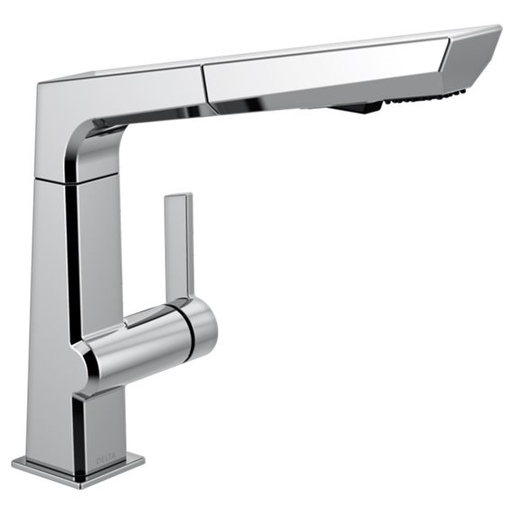 DELTA PIVOTAL 4193-DST SINGLE HANDLE PULL-OUT KITCHEN FAUCET                       