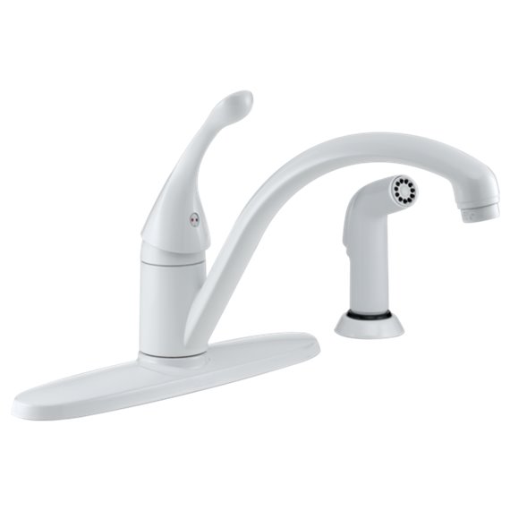 DELTA COLLINS 440-DST 1H KITCHEN FAUCET W/SIDE SPRAYER                            